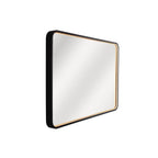 Craftmade MIR2403RRT-FB3C Flat Black Monica 24''x 36'' Framed Rounded Rectangular Edge Lit Led Mirror, Defogger And Dimmer, 3000-5000k, In Flat Black Image 5
