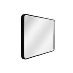 Craftmade MIR2403RRT-FB3C Flat Black Monica 24''x 36'' Framed Rounded Rectangular Edge Lit Led Mirror, Defogger And Dimmer, 3000-5000k, In Flat Black Image 4