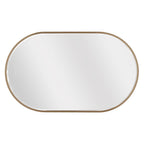Craftmade MIR2405OVL-SB3C Satin Brass Rachel 24''x 40'' Framed Oval Edge Lit Led Mirror, Defogger And Dimmer, 3000-5000k, In Satin Brass Image 8