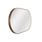 Craftmade MIR2405OVL-SB3C Satin Brass Rachel 24''x 40'' Framed Oval Edge Lit Led Mirror, Defogger And Dimmer, 3000-5000k, In Satin Brass Image 5