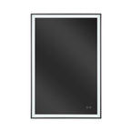 Craftmade MIR2410RT-FB3C Flat Black Slim Lite 24'' X 36'' Rectangle Front/back Lit Led Mirror, Dimmer, 3000-5000k, In Flat Black Image 1
