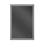 Craftmade MIR2410RT-FB3C Flat Black Slim Lite 24'' X 36'' Rectangle Front/back Lit Led Mirror, Dimmer, 3000-5000k, In Flat Black Image 6