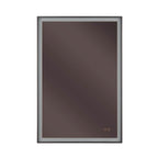 Craftmade MIR2410RT-FB3C Flat Black Slim Lite 24'' X 36'' Rectangle Front/back Lit Led Mirror, Dimmer, 3000-5000k, In Flat Black Image 5