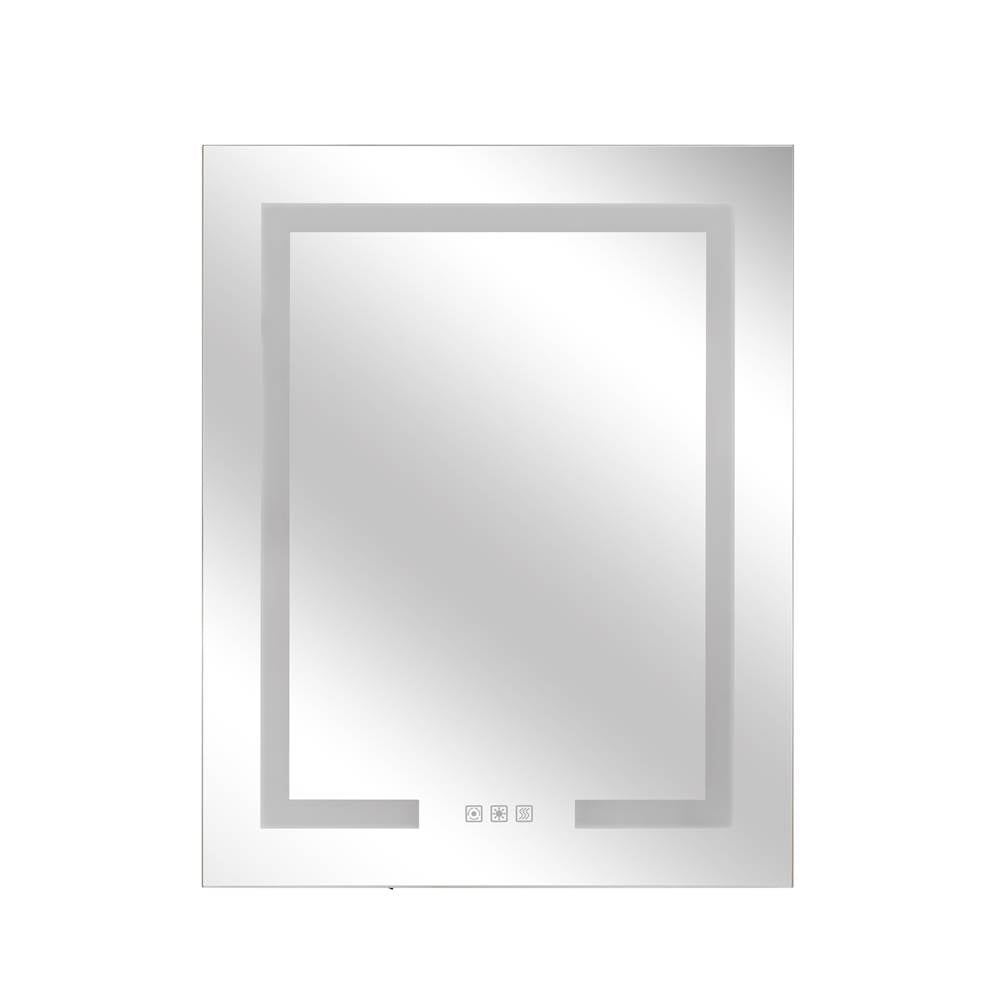 Craftmade  24'' X 30'' Front/inside Lit Led Mirror Medicine Cabinet, Night Light, 3000-5000k, In White