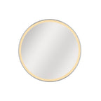 Craftmade MIR3201CL-BNK3C Brushed Polished Nickel Ross 32'' Framed Round Front Lit Led Mirror, Defogger And Dimmer, 3000-5000k, In Brushed Polished Nickel Image 8