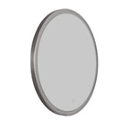 Craftmade MIR3201CL-BNK3C Brushed Polished Nickel Ross 32'' Framed Round Front Lit Led Mirror, Defogger And Dimmer, 3000-5000k, In Brushed Polished Nickel Image 7