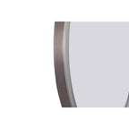 Craftmade MIR3201CL-BNK3C Brushed Polished Nickel Ross 32'' Framed Round Front Lit Led Mirror, Defogger And Dimmer, 3000-5000k, In Brushed Polished Nickel Image 3