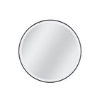 Craftmade MIR3201CL-FB3C Flat Black Ross 32'' Framed Round Front Lit Led Mirror, Defogger And Dimmer, 3000-5000k, In Flat Black Image 8