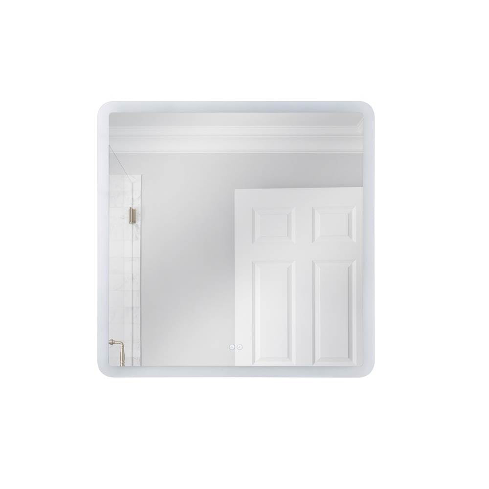 Craftmade  36'' X 36'' Square Back Lit Led Mirror (chassis), Defogger And Dimmer, 3000-5000k