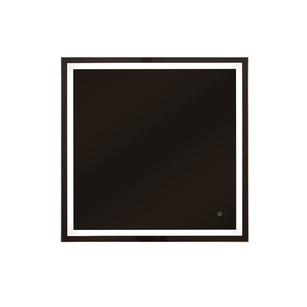 Craftmade Dwight 36'' X 36'' Sqaure Front/back Lit Led Mirror, Dimmer, 3000-5000k, In White