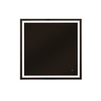 Craftmade Dwight 36'' X 36'' Sqaure Front/back Lit Led Mirror, Dimmer, 3000-5000k, In White