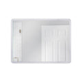 Craftmade  48'' X 36'' Rectangle Back Lit Led Mirror (chassis), Defogger And Dimmer, 3000-5000k