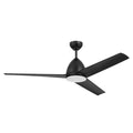 Craftmade Nitro 54'' 3-blade Indoor/outdoor (wet) Ceiling Fan In Flat Black W/ Flat Black Blades; Light Kit Included (optional)