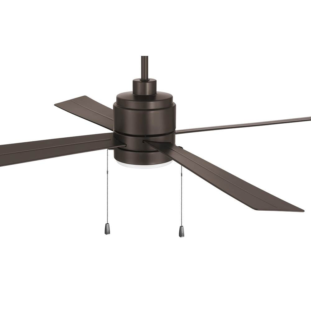 Craftmade OMCY52CBZ4-PC Classic Bronze Outdoor Mccoy 52'' 4-blade Indoor/outdoor (wet) Ceiling Fan W/ Pull Chain In Classic Bronze W/ Classic Bronze Blades; Light Kit Included (optional) Image 8