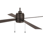 Craftmade OMCY52CBZ4-PC Classic Bronze Outdoor Mccoy 52'' 4-blade Indoor/outdoor (wet) Ceiling Fan W/ Pull Chain In Classic Bronze W/ Classic Bronze Blades; Light Kit Included (optional) Image 8