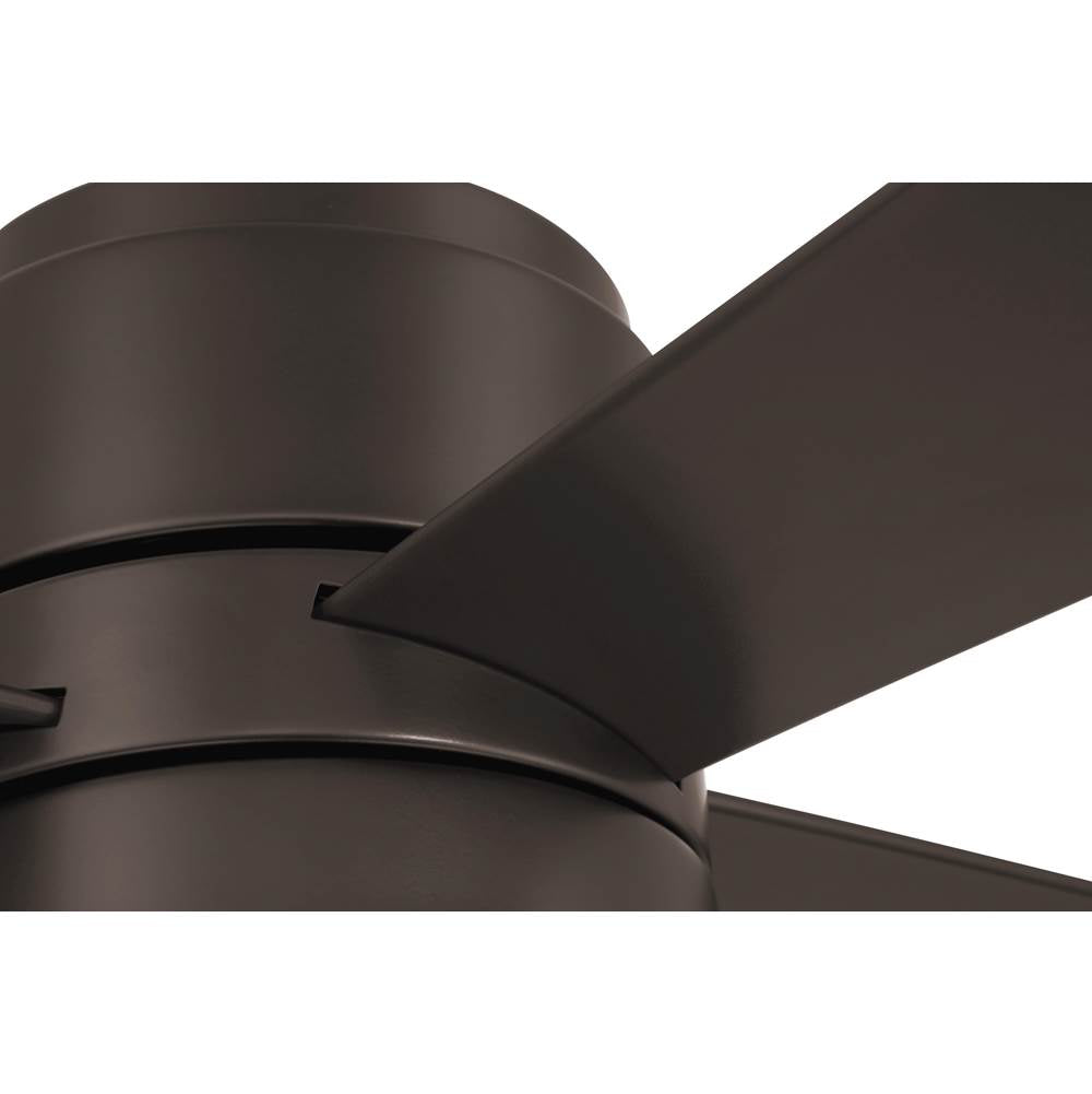 Craftmade OMCY52CBZ4-PC Classic Bronze Outdoor Mccoy 52'' 4-blade Indoor/outdoor (wet) Ceiling Fan W/ Pull Chain In Classic Bronze W/ Classic Bronze Blades; Light Kit Included (optional) Image 3
