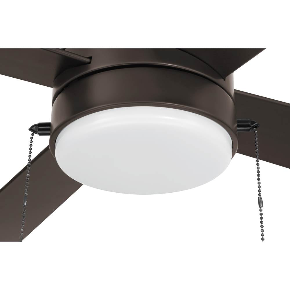 Craftmade OMCY52CBZ4-PC Classic Bronze Outdoor Mccoy 52'' 4-blade Indoor/outdoor (wet) Ceiling Fan W/ Pull Chain In Classic Bronze W/ Classic Bronze Blades; Light Kit Included (optional) Image 6