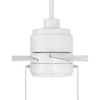 Craftmade OMCY52W4-PC White Outdoor Mccoy 52'' 4-blade Indoor/outdoor (wet) Ceiling Fan W/ Pull Chain In White W/ White Blades; Light Kit Included (optional) Image 9