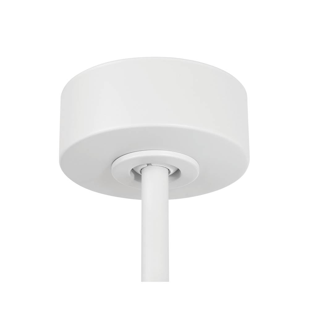 Craftmade OMCY52W4-PC White Outdoor Mccoy 52'' 4-blade Indoor/outdoor (wet) Ceiling Fan W/ Pull Chain In White W/ White Blades; Light Kit Included (optional) Image 7