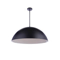 Craftmade  34.75'' Diameter Sculptural Statement Dome Pendant In Flat Black