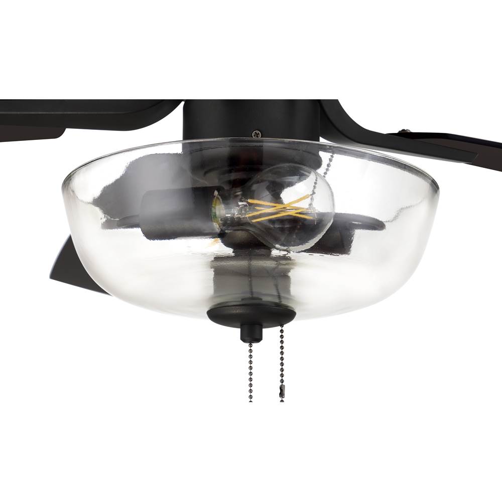 Craftmade P101ESP5-52ESPWLN Espresso Pro Plus 101 52'' 5-blade Ceiling Fan In Espresso W/ Espresso/walnut Blades; Light Kit Included (optional) Image 6