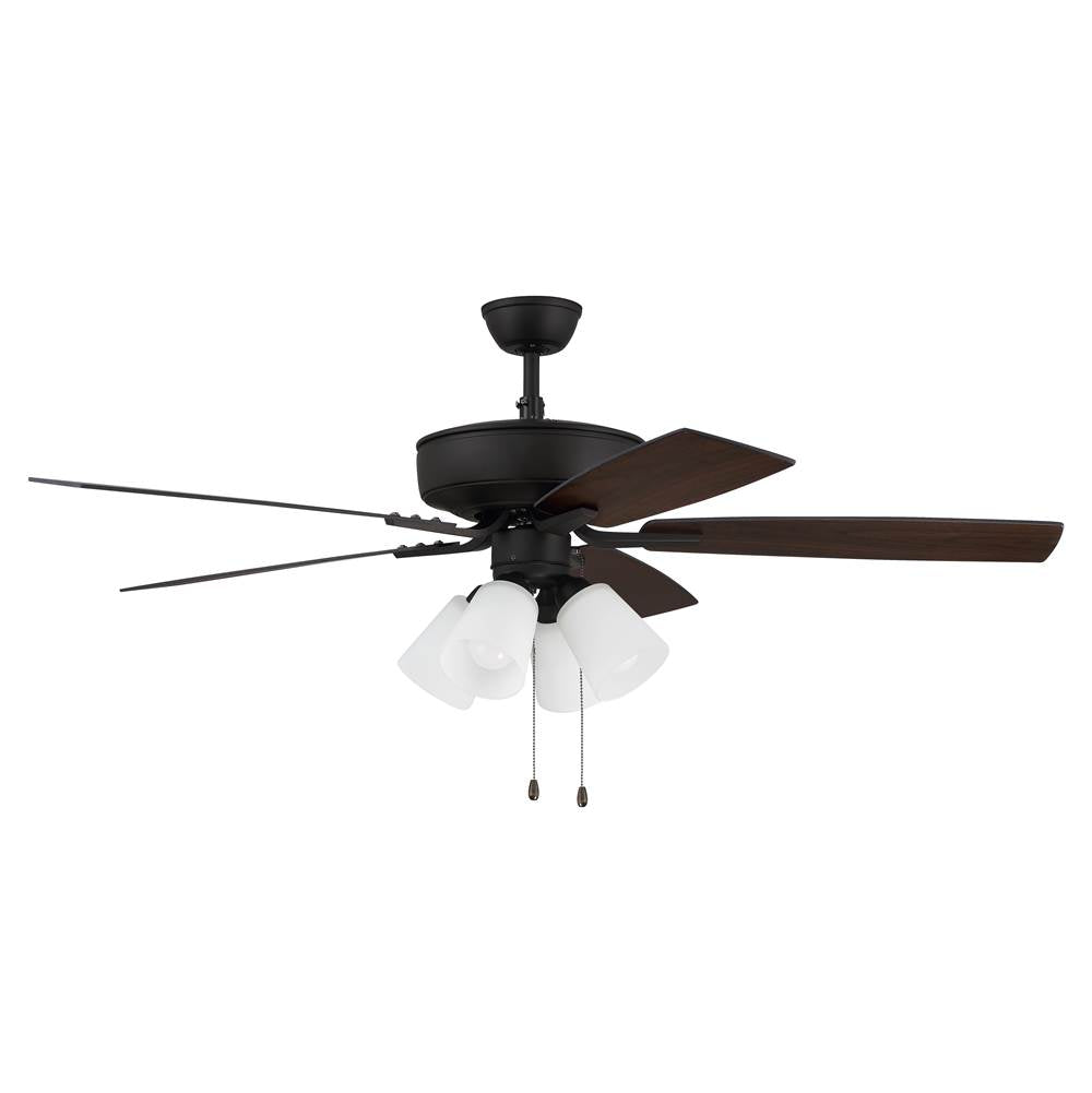 Craftmade P114ESP5-52ESPWLN Espresso Pro Plus 114 52'' 5-blade Ceiling Fan In Espresso W/ Espresso/walnut Blades; Integrated Light Kit Image 8