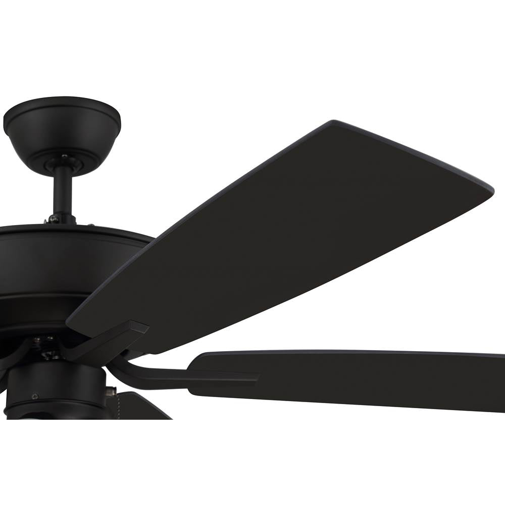Craftmade P114ESP5-52ESPWLN Espresso Pro Plus 114 52'' 5-blade Ceiling Fan In Espresso W/ Espresso/walnut Blades; Integrated Light Kit Image 4