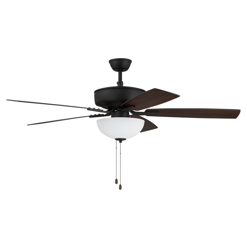 Craftmade P211ESP5-52ESPWLN Espresso Pro Plus 211 52'' 5-blade Ceiling Fan In Espresso W/ Espresso/walnut Blades; Light Kit Included (optional) Image 8