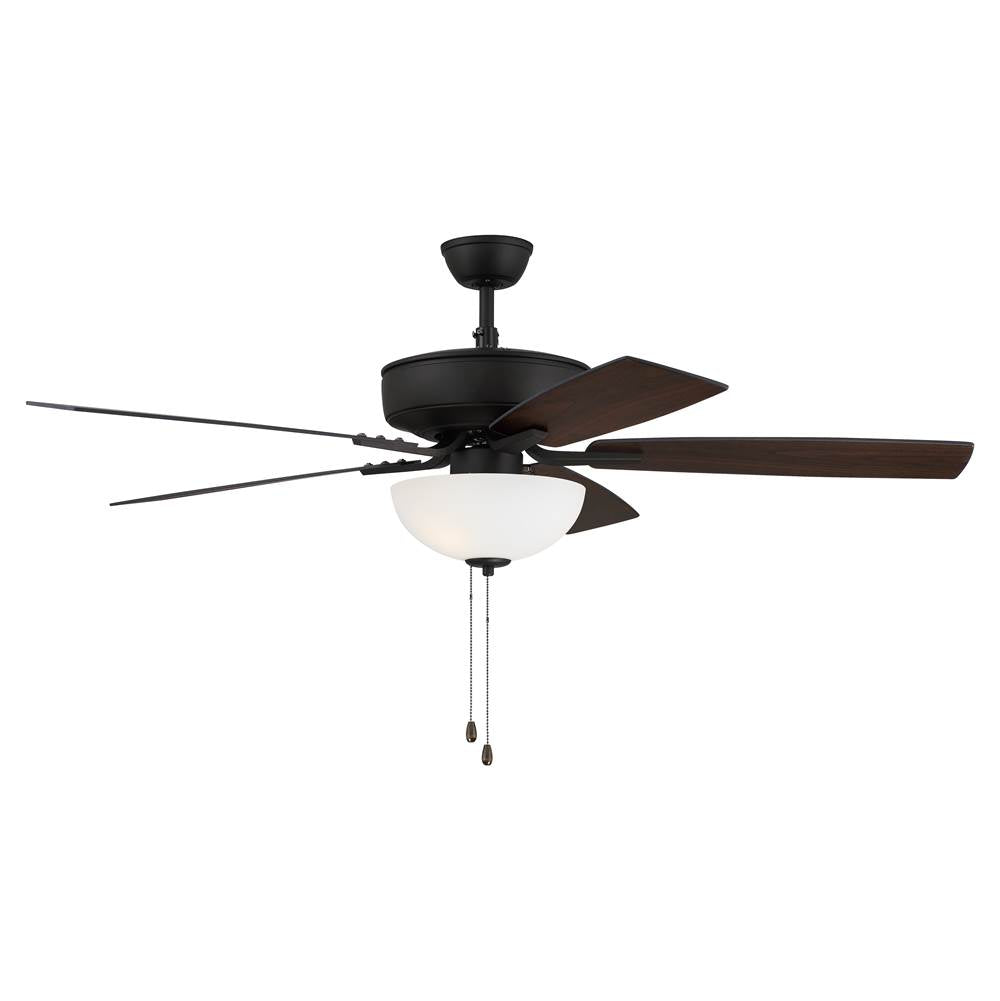 Craftmade P211ESP5-52ESPWLN Espresso Pro Plus 211 52'' 5-blade Ceiling Fan In Espresso W/ Espresso/walnut Blades; Light Kit Included (optional) Image 7