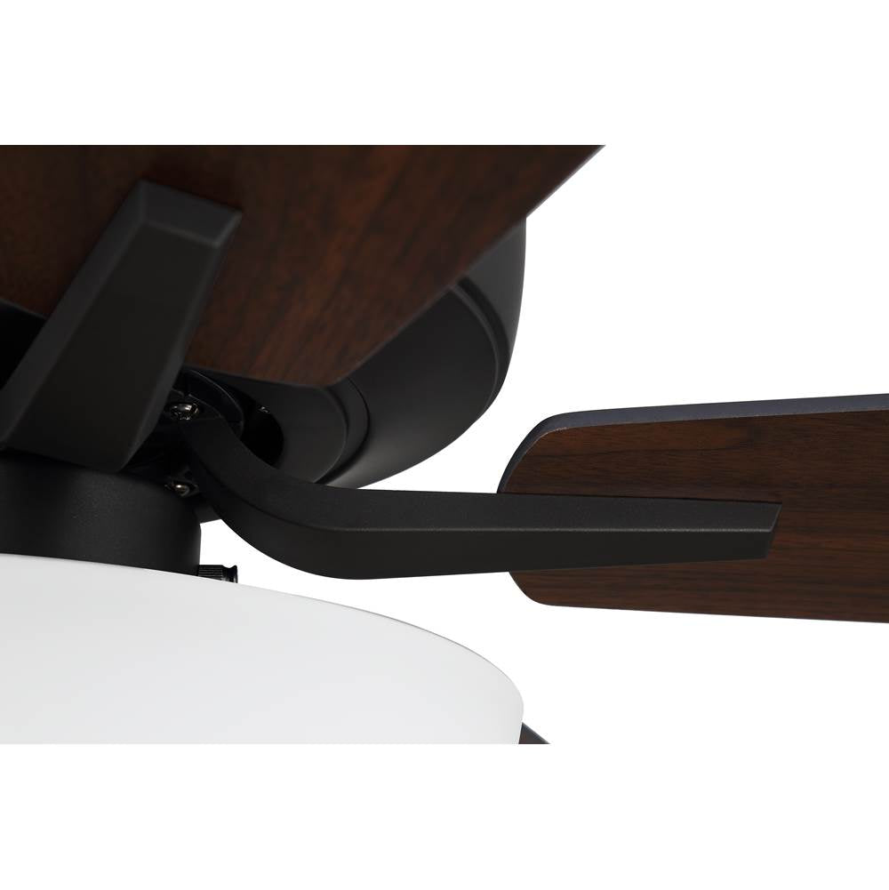Craftmade P211ESP5-52ESPWLN Espresso Pro Plus 211 52'' 5-blade Ceiling Fan In Espresso W/ Espresso/walnut Blades; Light Kit Included (optional) Image 5