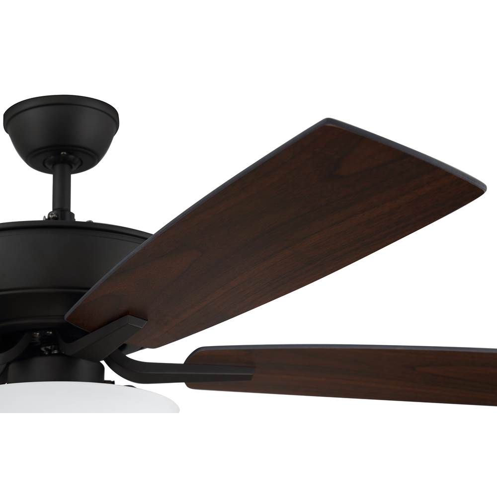 Craftmade P211ESP5-52ESPWLN Espresso Pro Plus 211 52'' 5-blade Ceiling Fan In Espresso W/ Espresso/walnut Blades; Light Kit Included (optional) Image 4
