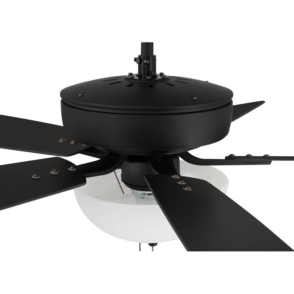 Craftmade P211ESP5-52ESPWLN Espresso Pro Plus 211 52'' 5-blade Ceiling Fan In Espresso W/ Espresso/walnut Blades; Light Kit Included (optional) Image 3