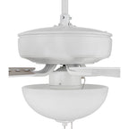 Craftmade P211W5-52WWOK White Pro Plus 211 52'' 5-blade Ceiling Fan In White W/ White/washed Oak Blades; Light Kit Included (optional) Image 6