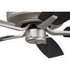 Craftmade P52BN5-52BNGW Brushed Nickel Pro Plus 52'' 5-blade Ceiling Fan In Brushed Nickel W/ Brushed Nickel/greywood Blades; Light Kit Optional (not Included) Image 3