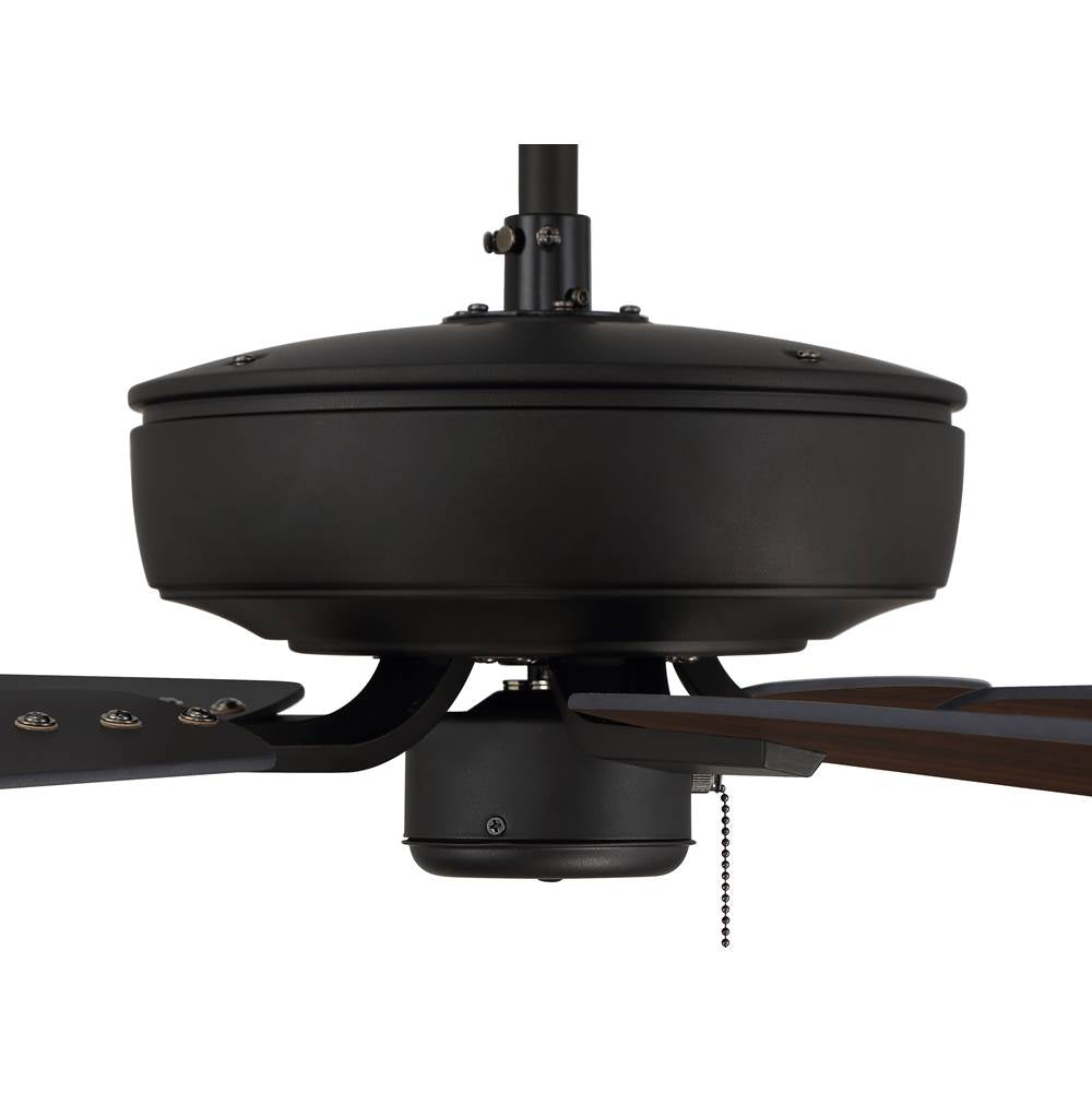 Craftmade P52ESP5-52ESPWLN Espresso Pro Plus 52'' 5-blade Ceiling Fan In Espresso W/ Espresso/walnut Blades; Light Kit Optional (not Included) Image 7