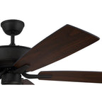 Craftmade P52ESP5-52ESPWLN Espresso Pro Plus 52'' 5-blade Ceiling Fan In Espresso W/ Espresso/walnut Blades; Light Kit Optional (not Included) Image 5
