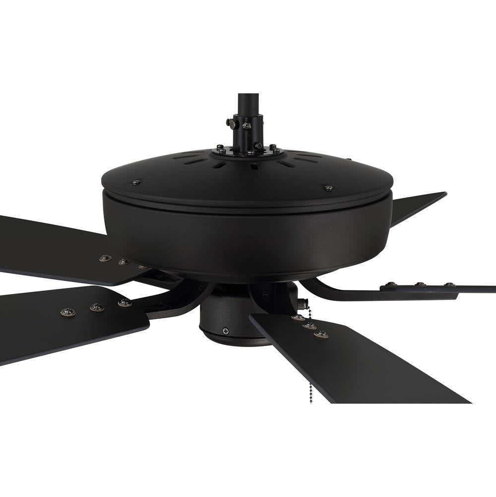 Craftmade P52ESP5-52ESPWLN Espresso Pro Plus 52'' 5-blade Ceiling Fan In Espresso W/ Espresso/walnut Blades; Light Kit Optional (not Included) Image 4