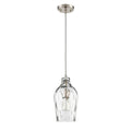 Craftmade  6.63'' 1 Light Mini Pendant In Brushed Polished Nickel