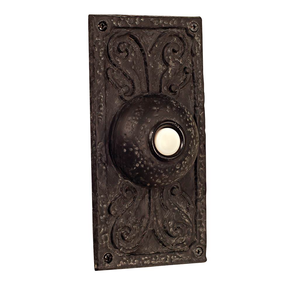 Craftmade  Surface Mount Designer Led Lighted Push Button In Weathered Black