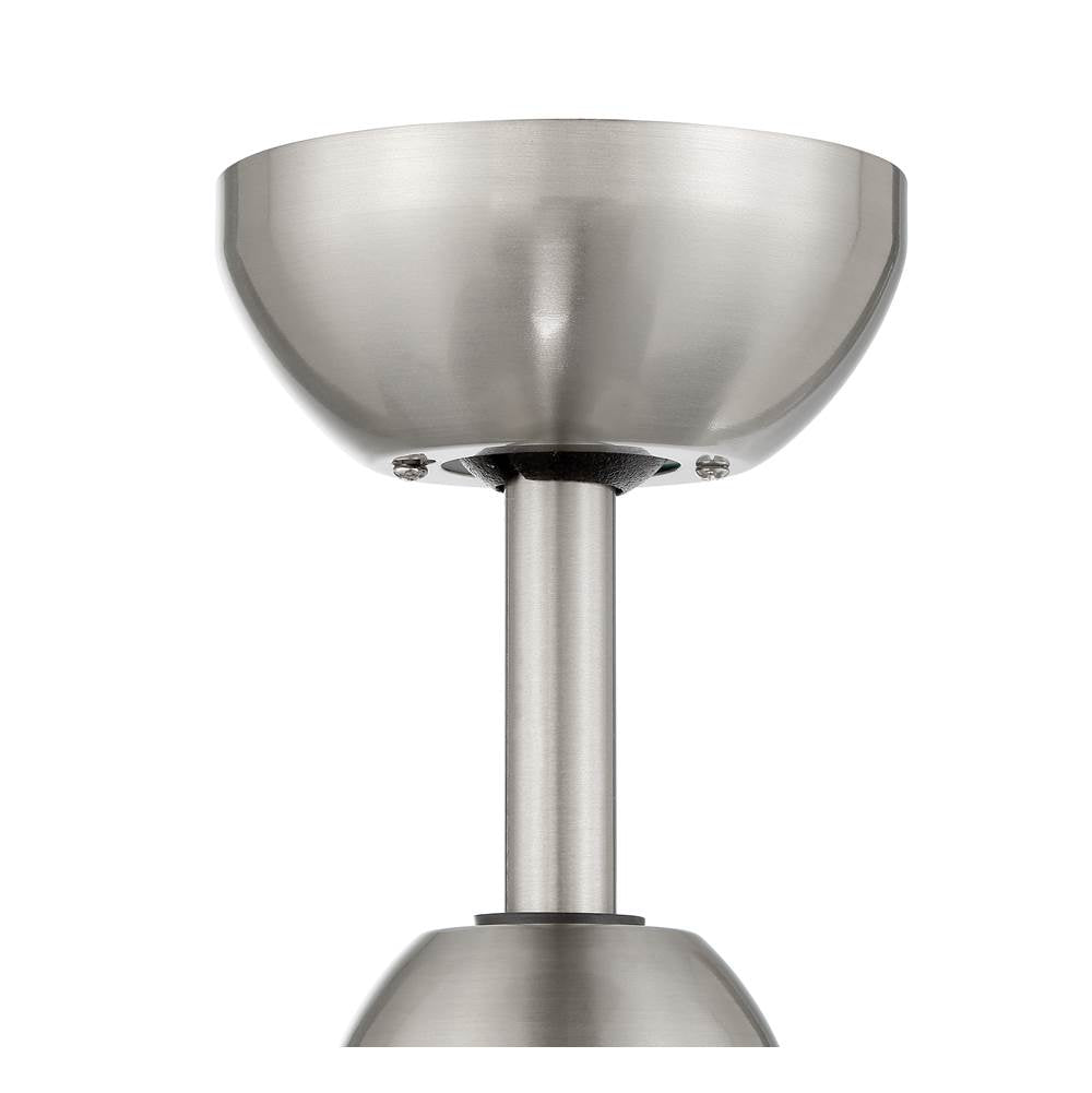 Craftmade PPT24BNK6 Brushed Polished Nickel Propel Ii 24'' 6-blade Ceiling Fan In Brushed Polished Nickel W/ Brushed Nickel Blades; Integrated Light Kit Image 4