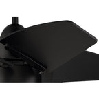 Craftmade PPT24FB6 Flat Black Propel Ii 24'' 6-blade Indoor/outdoor (damp) Ceiling Fan In Flat Black W/ Flat Black Blades; Integrated Light Kit Image 6