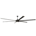 Craftmade Prost 120'' 6-blade Indoor/outdoor (damp) Ceiling Fan In Espresso W/ Espresso Blades,  Light Kit Included (optional)