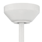 Craftmade PRV52MWW3 Matte White Provision 52'' 3-blade Indoor/outdoor (damp) Ceiling Fan In Matte White W/ White Blades; Not Light Kit Adaptable Image 4