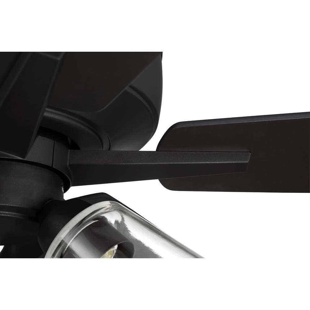 Craftmade S104ESP5-60ESPWLN Espresso Super Pro 104 60'' 5-blade Ceiling Fan In Espresso W/ Espresso/walnut Blades; Integrated Light Kit Image 5