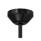 Craftmade SEA56FB3 Flat Black Sea Scape 56'' 3-blade Indoor/outdoor (wet) Ceiling Fan In Flat Black W/ Light Wood Grain Blades; Light Kit Included (optional) Image 7