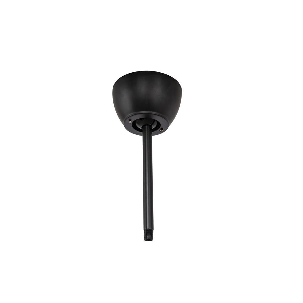 Craftmade SMA39-FB Flat Black Slope Mount Adapter Up To 39 Degrees For Tte, Prt78, Prt102, Prt120, Rsh, And Axl80 Fans In Flat Black Image 3