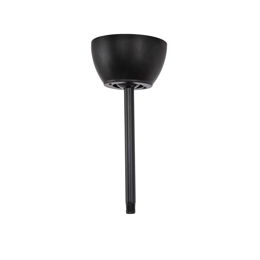 Craftmade SMA39-FB Flat Black Slope Mount Adapter Up To 39 Degrees For Tte, Prt78, Prt102, Prt120, Rsh, And Axl80 Fans In Flat Black Image 2