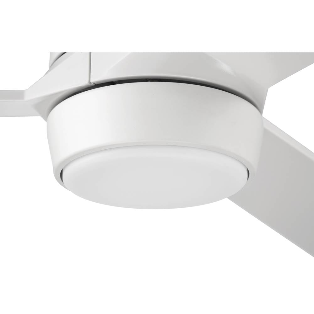 Craftmade STL60W3-NWF White Sterling 60'' 3-blade Indoor/outdoor (wet) Ceiling Fan In White With White Blades, Light Kit Included (optional) Image 4