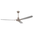 Craftmade Velocity 58'' 3-blade Ceiling Fan In Brushed Polished Nickel W/ Brushed Nickel Blades; Not Light Kit Adaptable