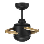 Craftmade VIA72FBSB3 Flat Black,Satin Brass Viva 72'' 3-blade Ceiling Fan In Flat Black/satin Brass W/ Flat Black Fabric Texture Abs Blades; Light Kit Included (optional) Image 2